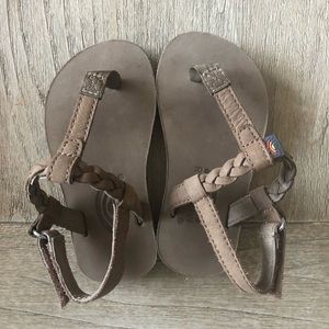 Rainbow sandals. Brand new.
